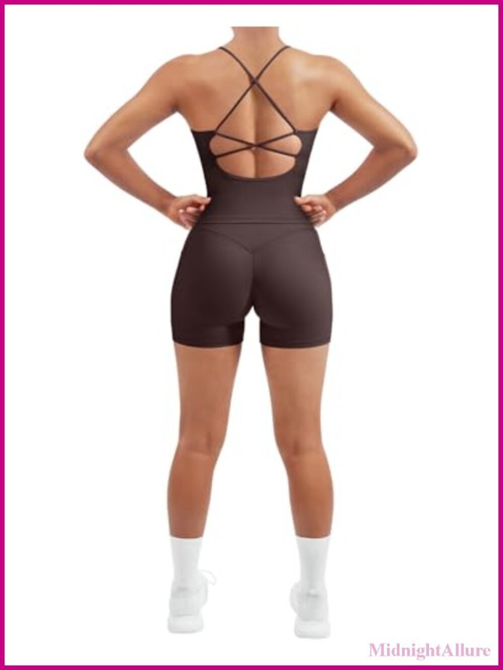 2 Piece Workout Set Padded Tank Top Tummy Control Leggings